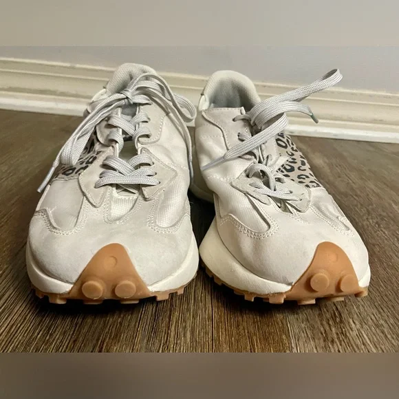 New Balance Unisex Shoes Sneakers Men’s US 8.5 Women’s 10 327 Moonbeam Leopard - Picture 4 of 15